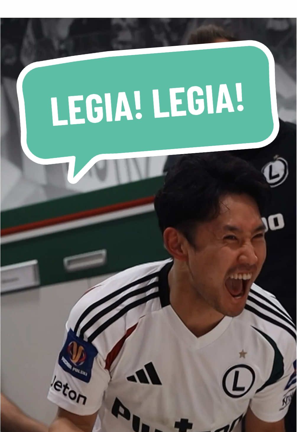 Mori total kot 😂😂😂  Kto wygrał mecz? ✊🏼 #morishita #mori #legia #legiawarszawa 