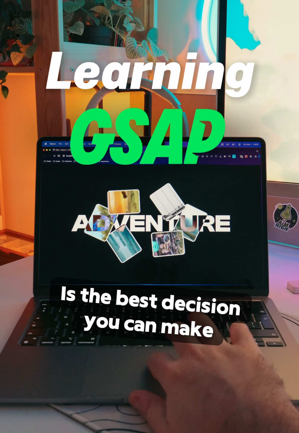 🔥 Learning how to leverage GSAP to build stunning animations is easier than you might expect, because they make it easy! 🙇🏻 The learning page in the docs gives you access to a lot of resources that will help you out, and it would be a shame if you didn’t know about this, it definitely helped me out! 🤍 If you enjoyed this video, you know what to do! I appreciate your support and wish you happy coding! #coding #reactjs #webdev #programming #tech #coders #developer #webdeveloper #programmers #dev #code