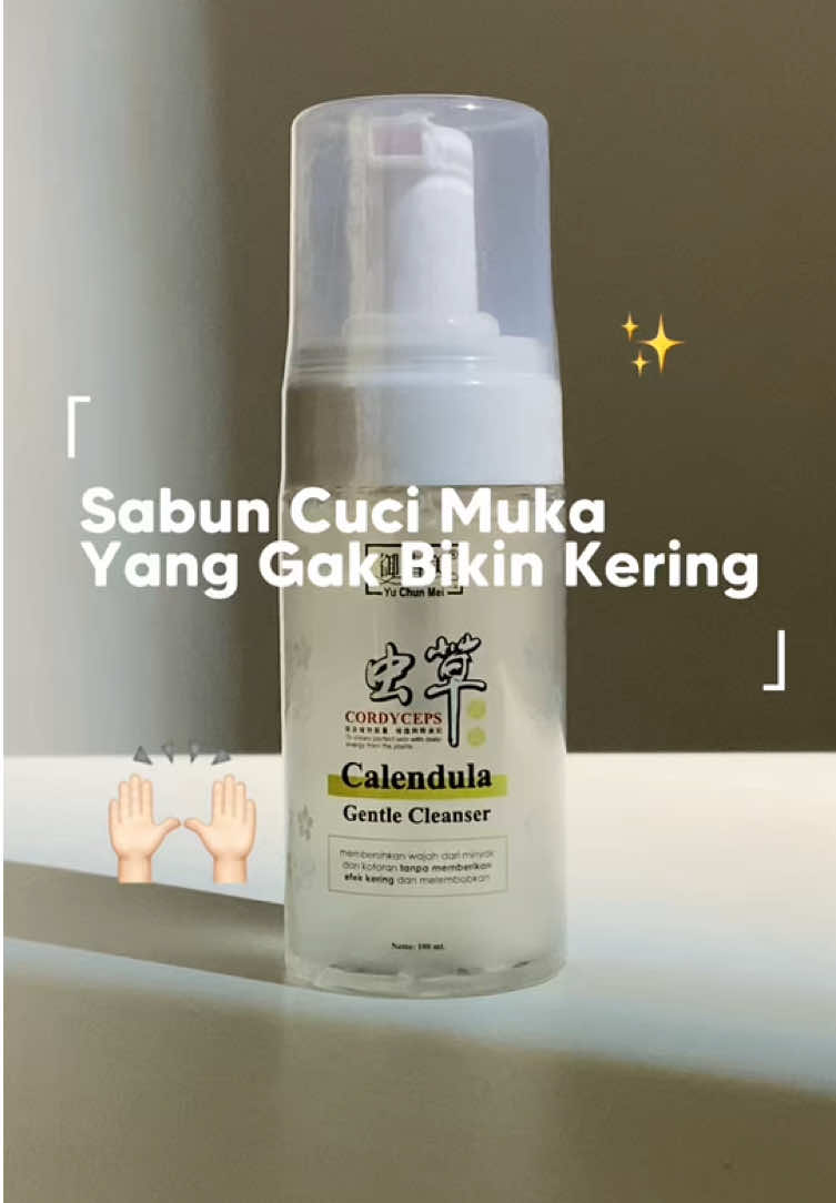 facial cleanser yang gak bikin kulit semakin kering🙌🏻🫢 #cressindoofficial 