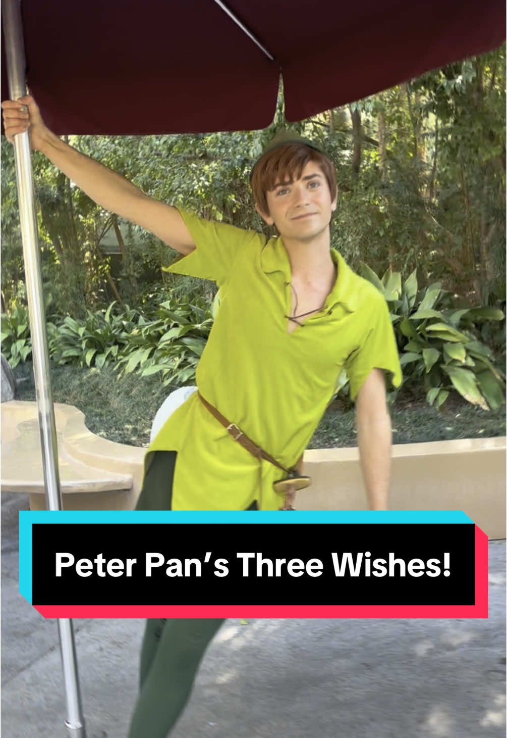 What would Peter Pan wish for if he had a genie in a bottle? #disney #disneyland #peterpan #genie #fantasyland #genieinabottle #threewishes @Disney @Disney Parks 