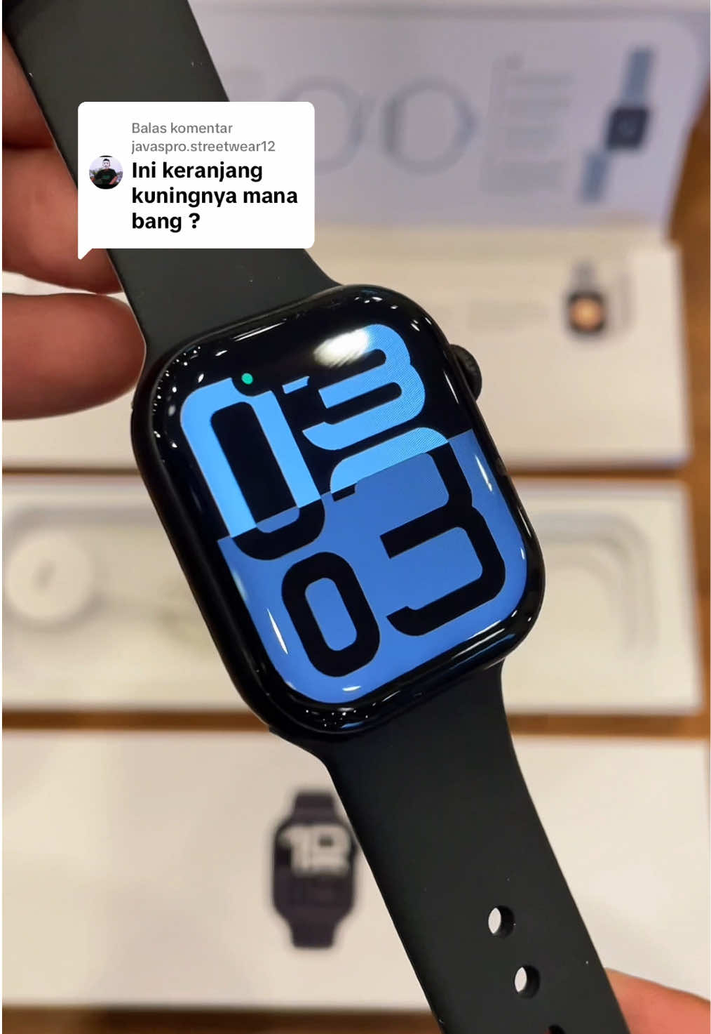 Membalas @javaspro.streetwear12 langsung gas aja bang #smartwatch #mirrorsapce #mirrorspaceseries10 #mswatchseries10 #foryou #BrilhaSemMedoEstácio #cuanmspace 