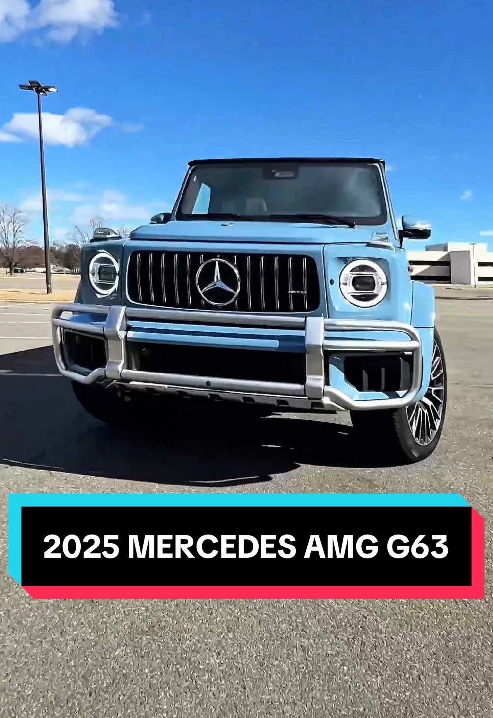 The 2025 Mercedes AMG G63 makes you slam the doors! #mercedes #mercedesamg #g63 #gwagon #gclass #cartok #carsoftiktok 