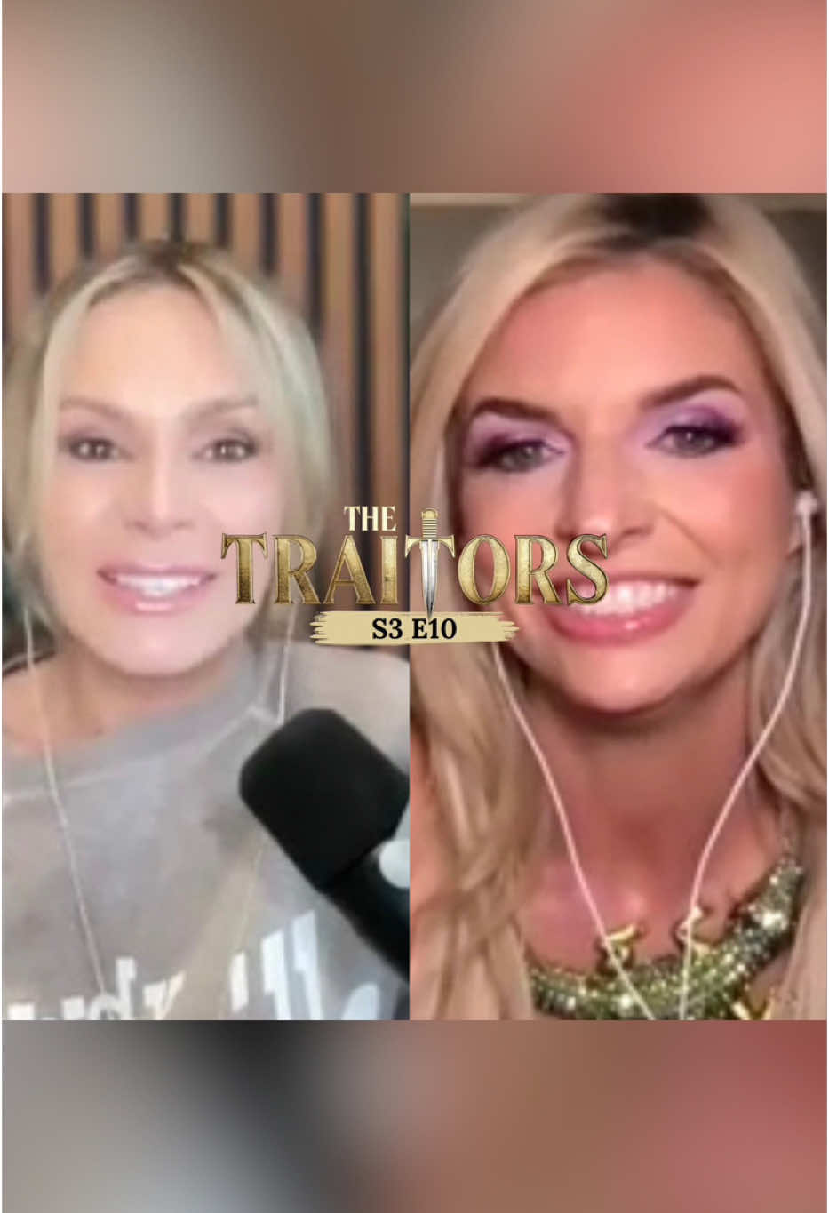 There’s a big rumor going around #TheTraitorsUS universe… Do you believe that Danielle told Britney that she was a Traitor? #TwoTsInAPod #RealHousewives #TamraJudge #TrishelleCannatella 