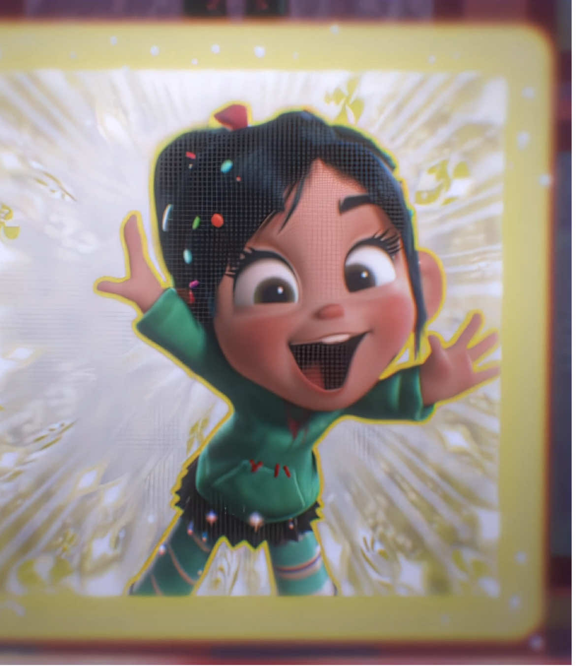 One of the best disney characters //  #fyp #vanellope #vanellopevonschweetz #wreckitralph #ae #velocity #vanellopeedit #edit #aftereffect 