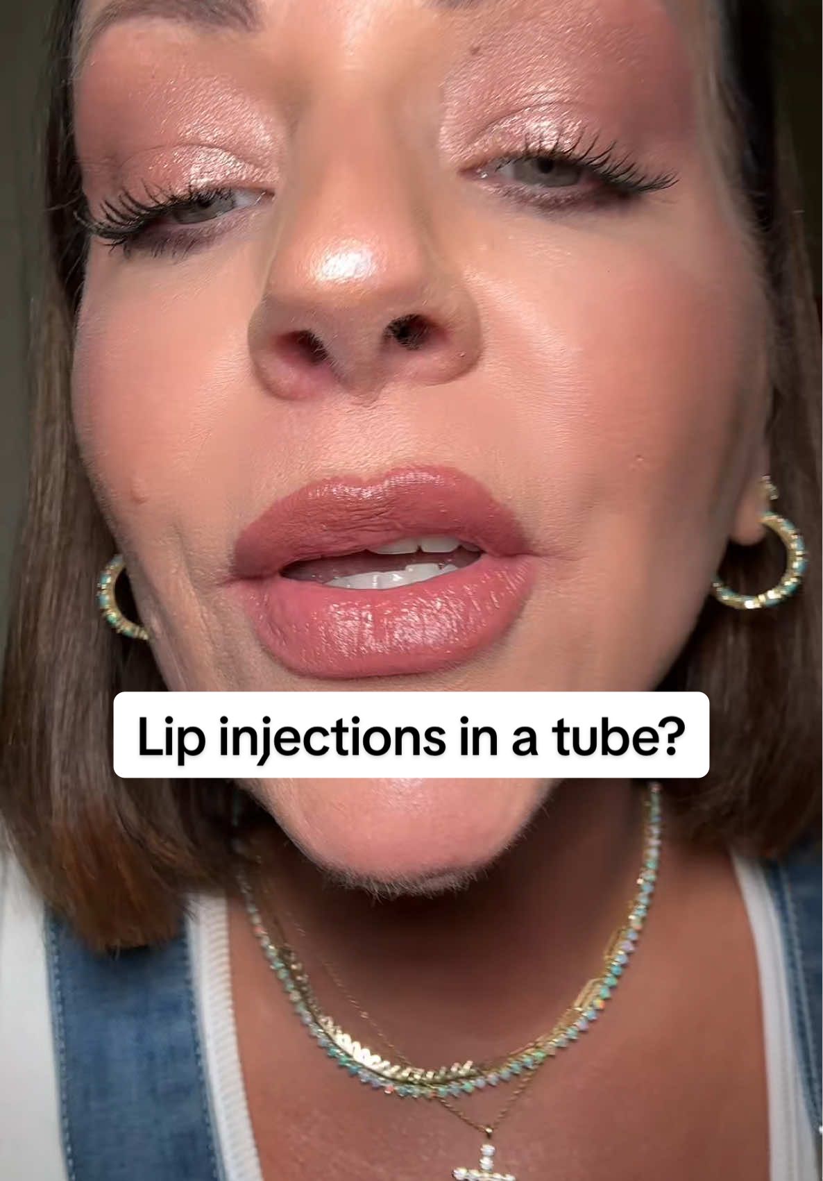 Lip injections in a tube? This is wild! #lipplumper #lipplump #lipserum #lipserumviral #pmd #lipfiller #lipinjection #fakelips #skincareover40 #hyaluronicacid #collagen @PMD Beauty 