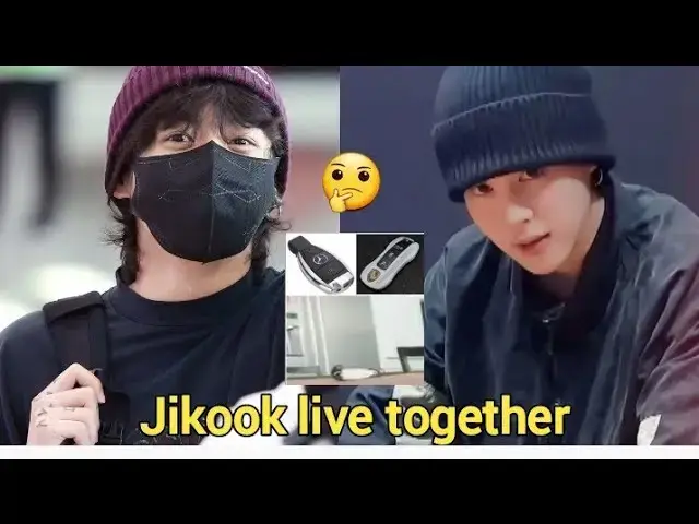 jikook  are married  couple  and they do live  together in real life 