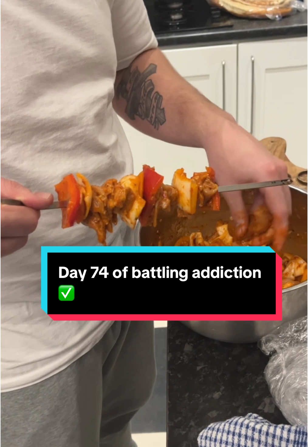 Day 74 of battling addiction ✅ #addict #addiction #addicted #addictionrecovery #addictionawareness #addictedseries #addictionisreal 