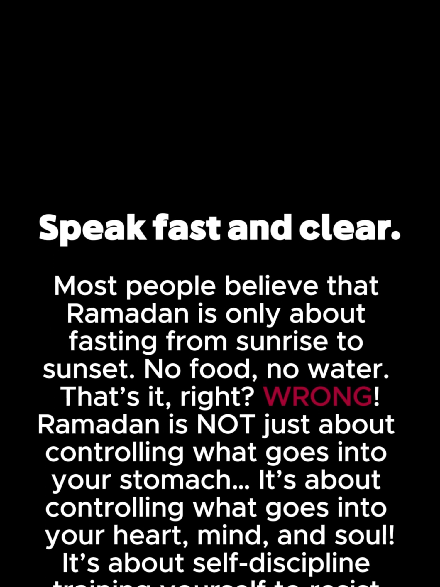 Speak Fast And Clear Ramadan 2025#English #Teleprompte #Learnenglish #Reading #Practiceenglish #Spokenenglish #Imptoveyourenglish #Motivation #ToxicLove #ChooseYourself #teleprompter #Learnenglis #practiceenglish #spokenenglish #تعلم_اللغة_الإنجليزية #learnenglishlanguage #english #storyenglish😻 #englishlesson #easyenglish