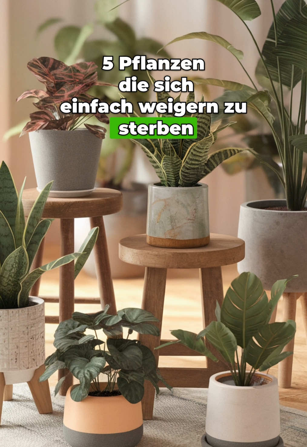 5 Pflanzen die sich einfach weigern zu sterben! #planttiktok #pflanzentiktok #pflanzenliebe #plantlove #pflanzentipps #zimmerpflanzen #urbanjungle #Pflanzen #plants 