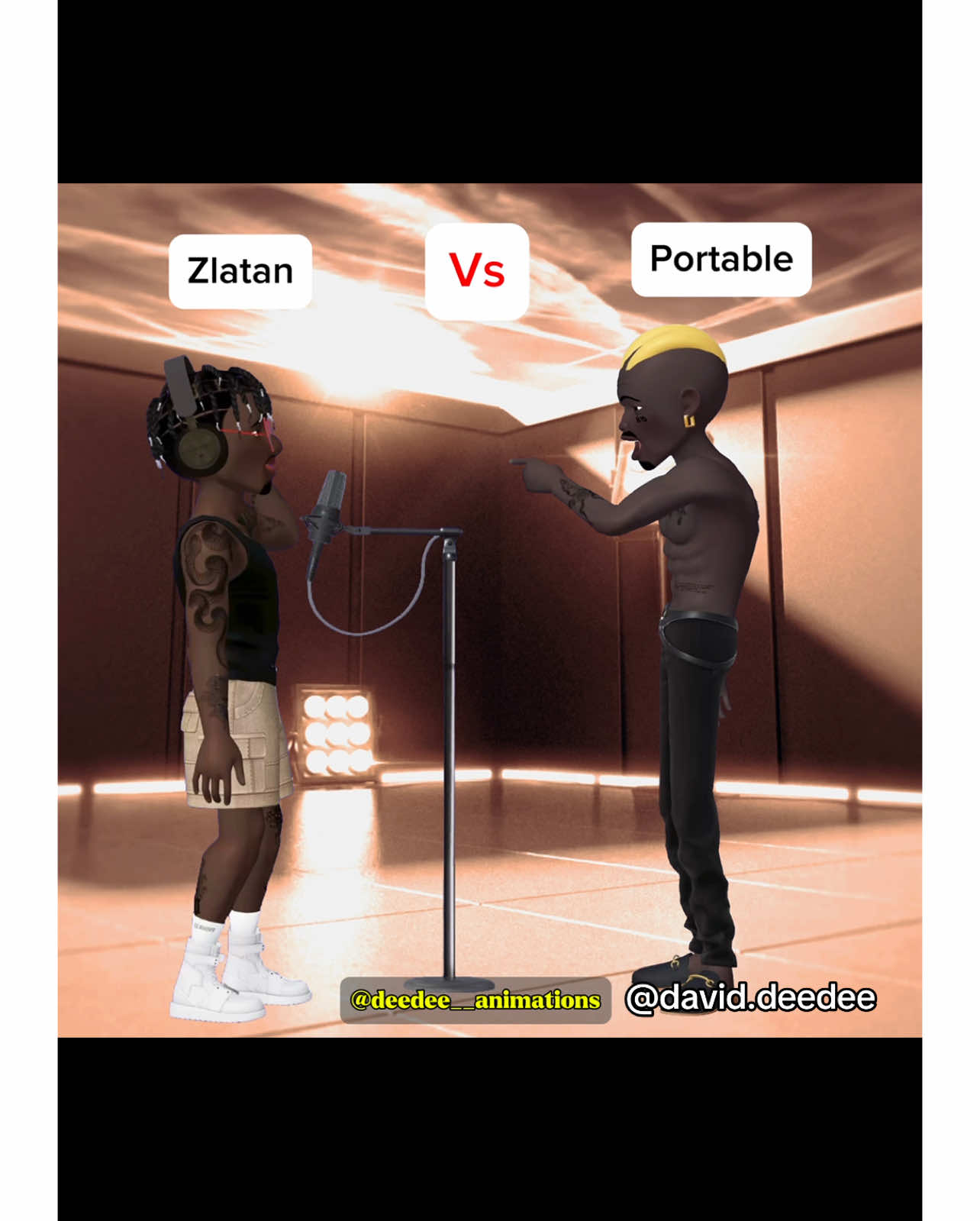 Zlatan vs portable 😂😂😂 #fyp #deedee #foryou #viral #tiktoknigeria🇳🇬 #portable #zlatan 