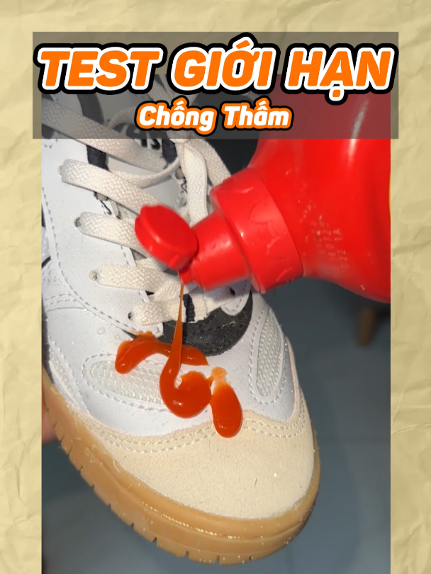 📦Test giới hạn chống thấm của lọ xịt nano bảo vệ giày #lewlewkhongbietrap #lewlew #LearnOnTikTok #TikTokCommunity #happyvietnam 