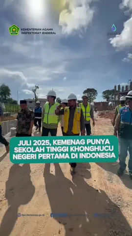 Dalam waktu dekat, Indonesia akan memiliki sekolah tinggi khusus untuk memperdalam Agama Khonghucu yang langsung berada di bawah Kementerian Agama (Kemenag)  “Pembangunan ini ditargetkan selesai bulan Juli, harapannya tahun ini sudah ada mahasiswa baru yang kita terima,sekolah dan kuliah di sini,” ungkap Plt. Irjen Kemenag Faisal di Pangkal Pinang, Jumat (28/2/2025).