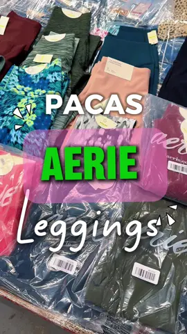 Aerie Leggings de solo $5/pc llevate una paca de 50 PCs de la marca de American Eagle “AERIE” Genera ingreso extra con ropa nueva de calidad. 📦 Envíos disponible (323)480-7600 #leggings #ropadeportiva #ropadeportivamujer #ropademarca #melopallets 