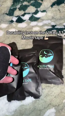 How can it be this cheap and this strong?!💪🏻😳👀 #mouthtape #mouthtapesleeping #jawline 