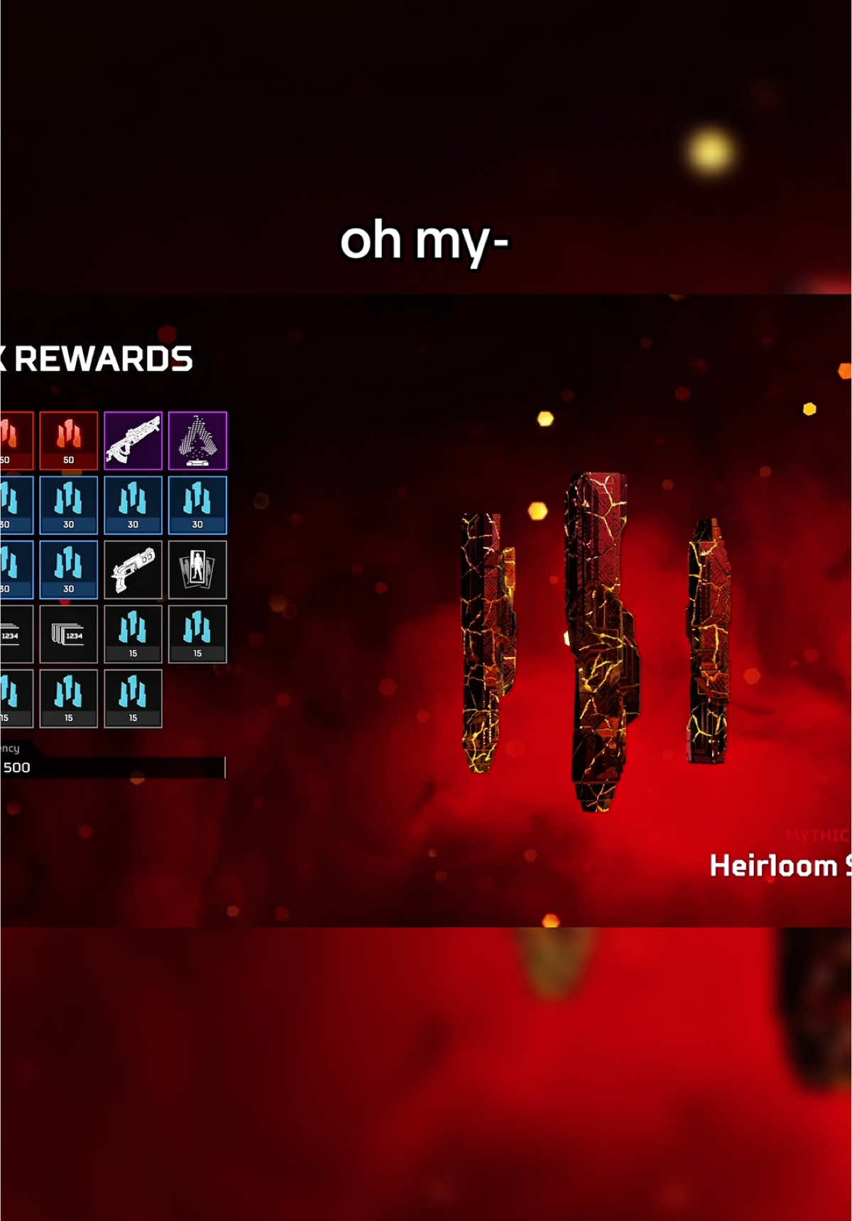 two sets of heirloom shards what do i do🫣 #apexlegends #xyzbca #fyp #apexheirlooms 