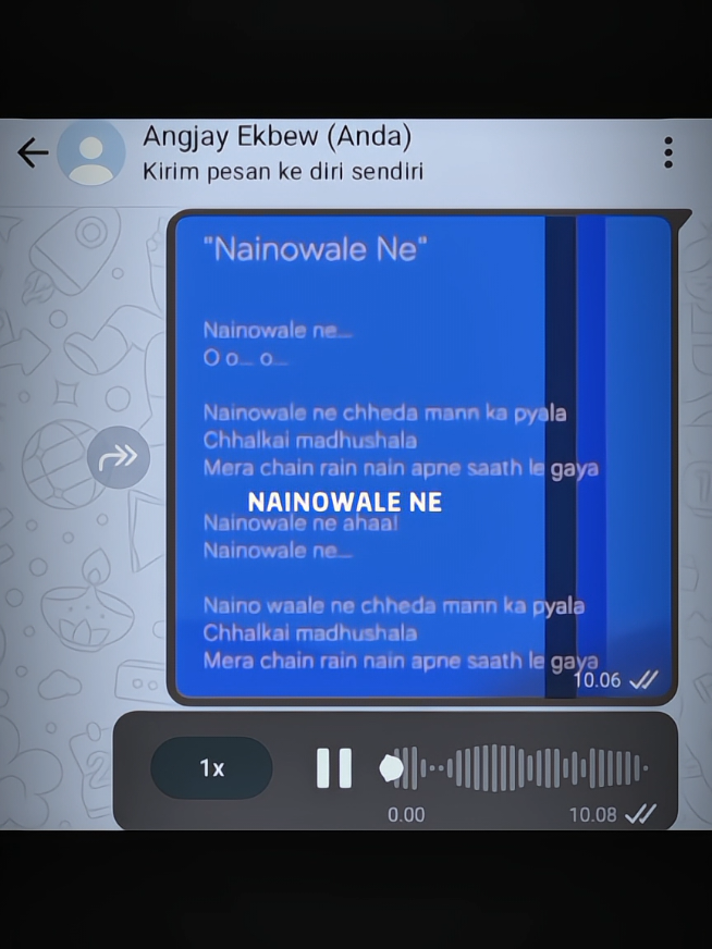 ulang,serak jan di hujat😭😂#nenowalene #laguindiavral #loversong🎧 #lirycsvideo #nenowalene #boliwood 