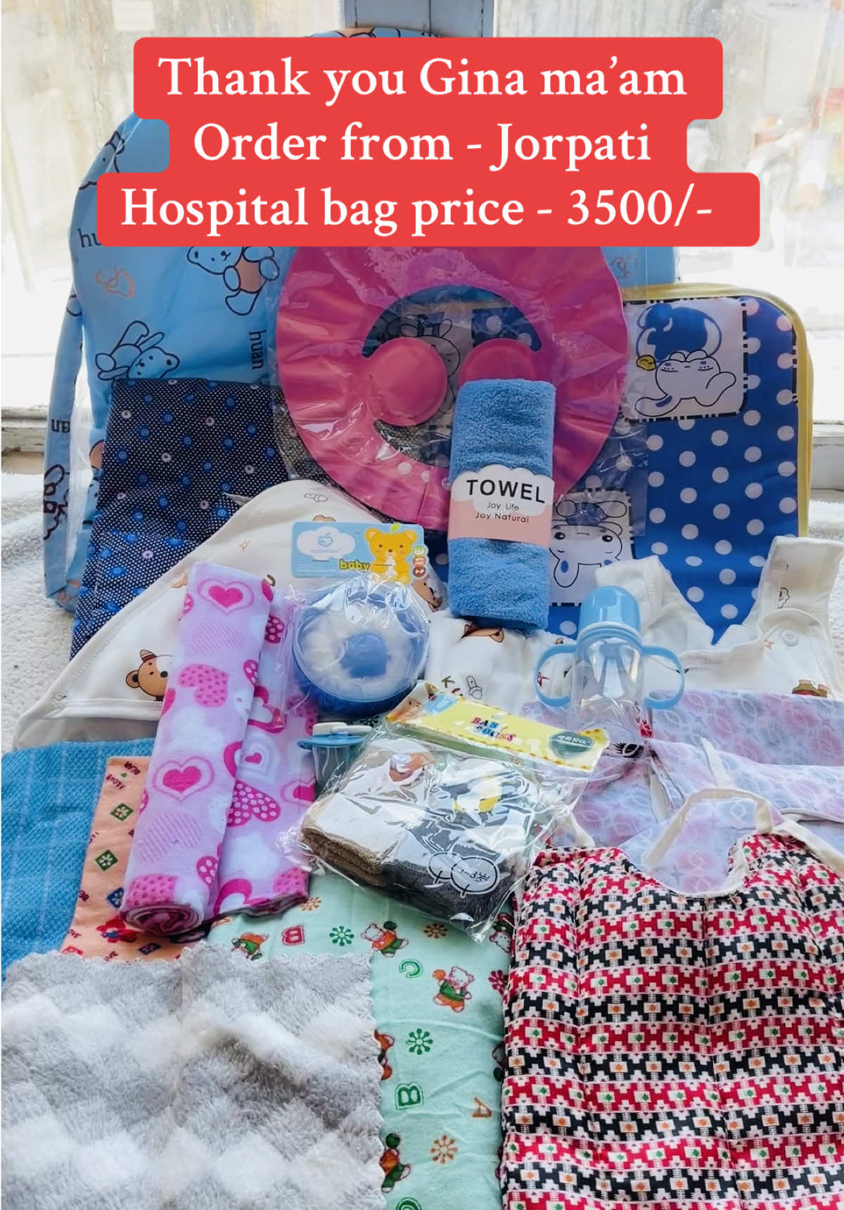 #orderpacking #hospitalbag #jorpati #9869420023 #KidsSansar हाम्रो कलेक्शन मा रहेको सामान अडर को लागि Facebook page kidssansar or whatsapp 9869420023 मा गएर आफ्नो ठेगाना र फोन नम्बर दिनुहोला । ✓ नेपालैभरी नै Delivery ब्यबस्था छ । #kidssansar9869420023