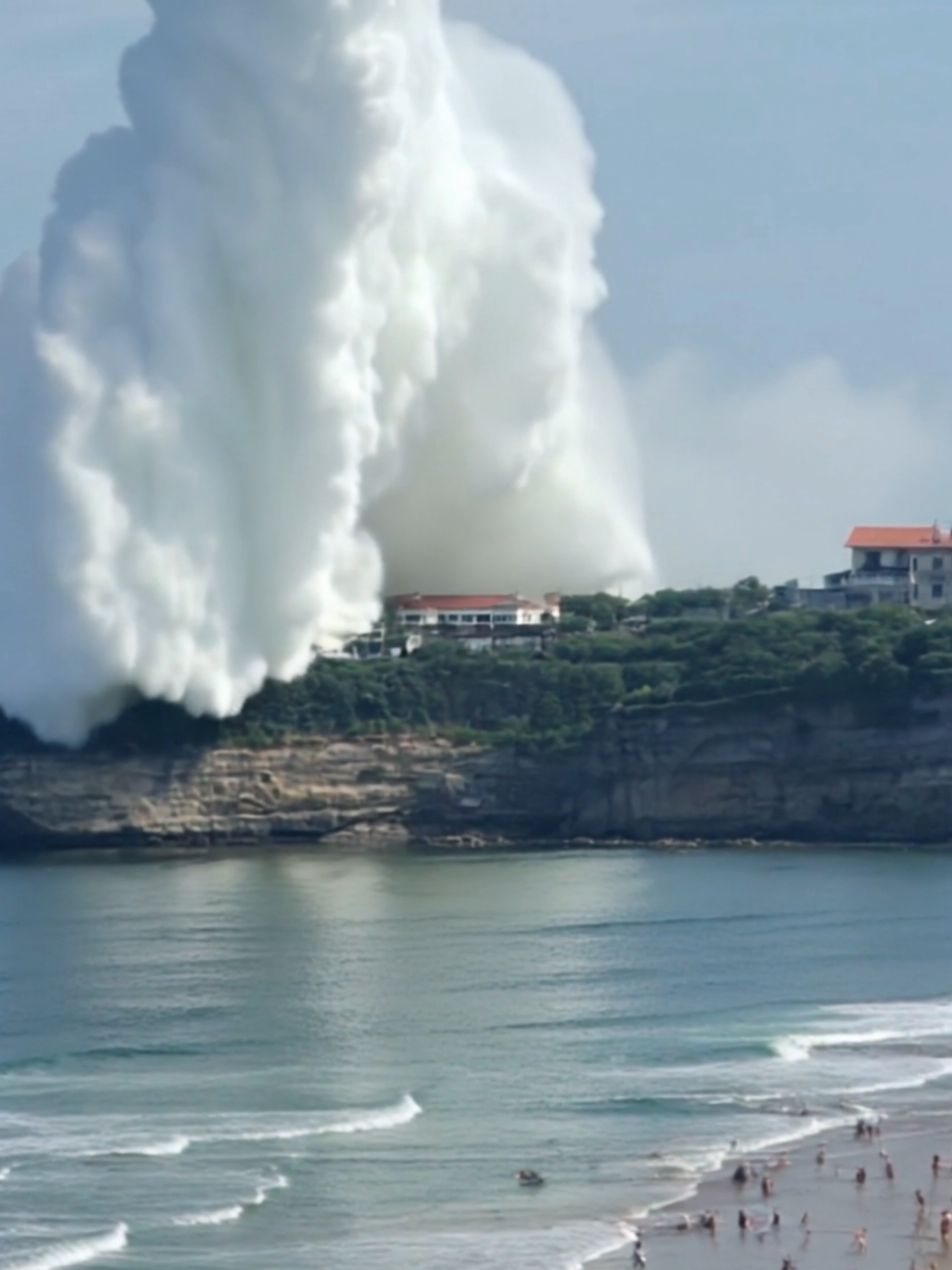 🌊 Mega Tsunami Hits Biarritz! 💥 🌊 A massive tidal wave surges over the seawall in Biarritz, swallowing everything in its path! 🌊🌪️ The ocean’s fury unleashed in an unstoppable force—nothing can stand in its way! 🌊💣 AI-generated chaos—just a wild visual, no real danger! 👀🔥 #Tsunami #Biarritz #MassiveWave #AIArt #StormSurge #OceanPower #NatureUnleashed #ApocalypticVibes #CinematicDestruction #whatif 