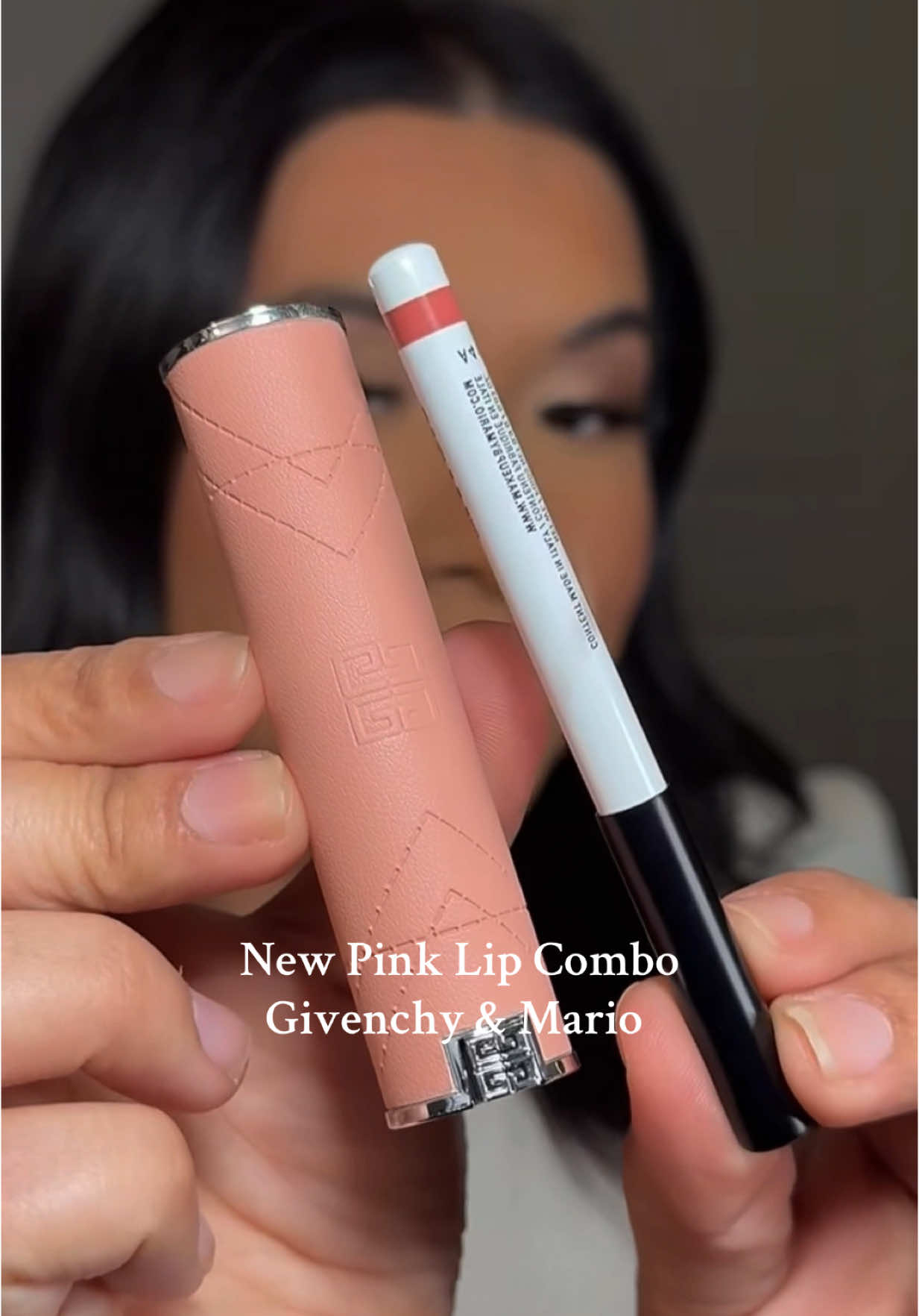 Obsessed with this new lip combo! ☁️ New favorite pink lip combo #makeup #MakeupRoutine #newmakeup #lipcombo #pinklipcombo #givenchy #makeupbymario @Givenchy Beauty @makeupbymario 