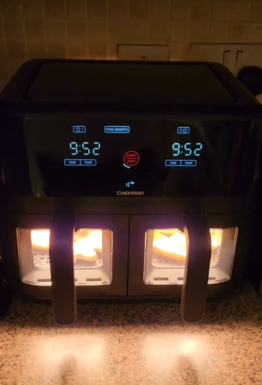 Chefman TurbFry Touch Air Fryer unboxing with the kids! 😅😂  Check out the singing at the end! 😎 #unboxingvideo #chefman #airfryer #funny #lovingthebox #reaction #tiktokfamily #tiktokfyp #tiktokviral #amazing #follow #technology #singing 