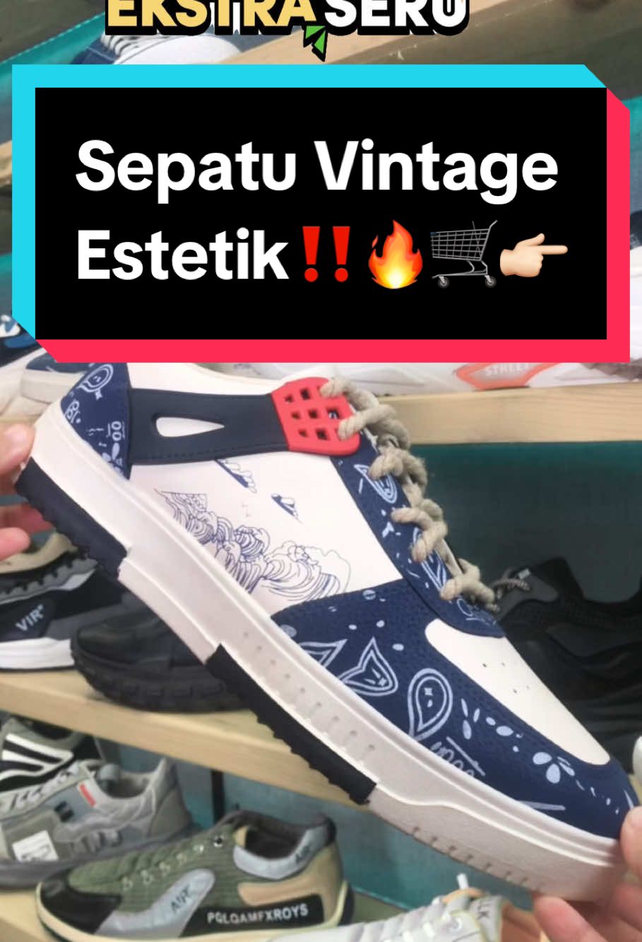 Tampil Fashionable, Casual, dan Estetik. Yuk JOIN LIVE SEKARANG‼️👉🏻 #Ramadaneekstraseru #ramadanekstraseru #vintage #estetik #sepatukekinian #fashionable 