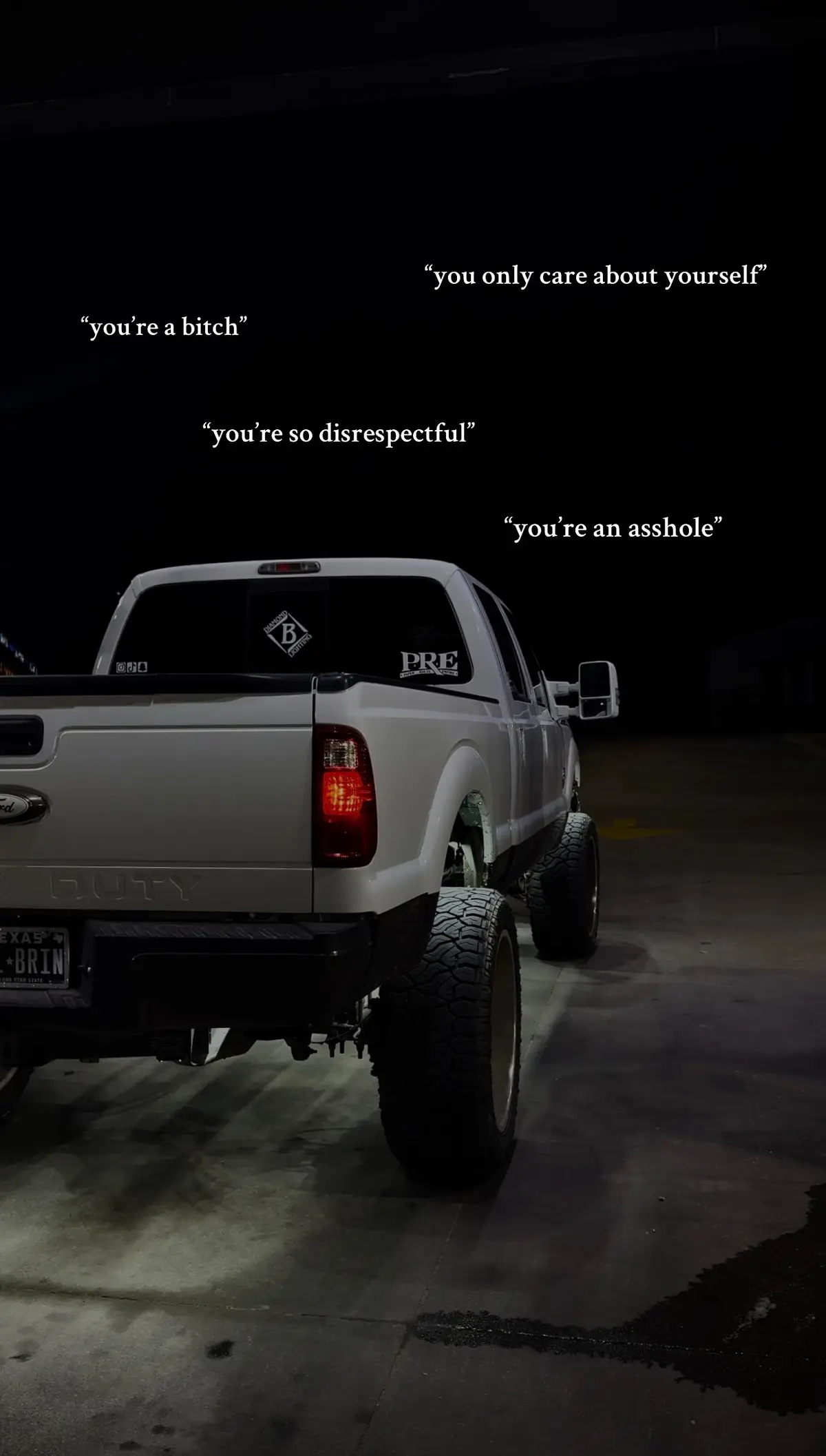 know your place. #fyp #foryou #foryoupage #trending #viral #relatable #trucktok🔥 #ladydriven #ford #sixsevenpowerstroke #diamondblighting #fypage #trucktok 