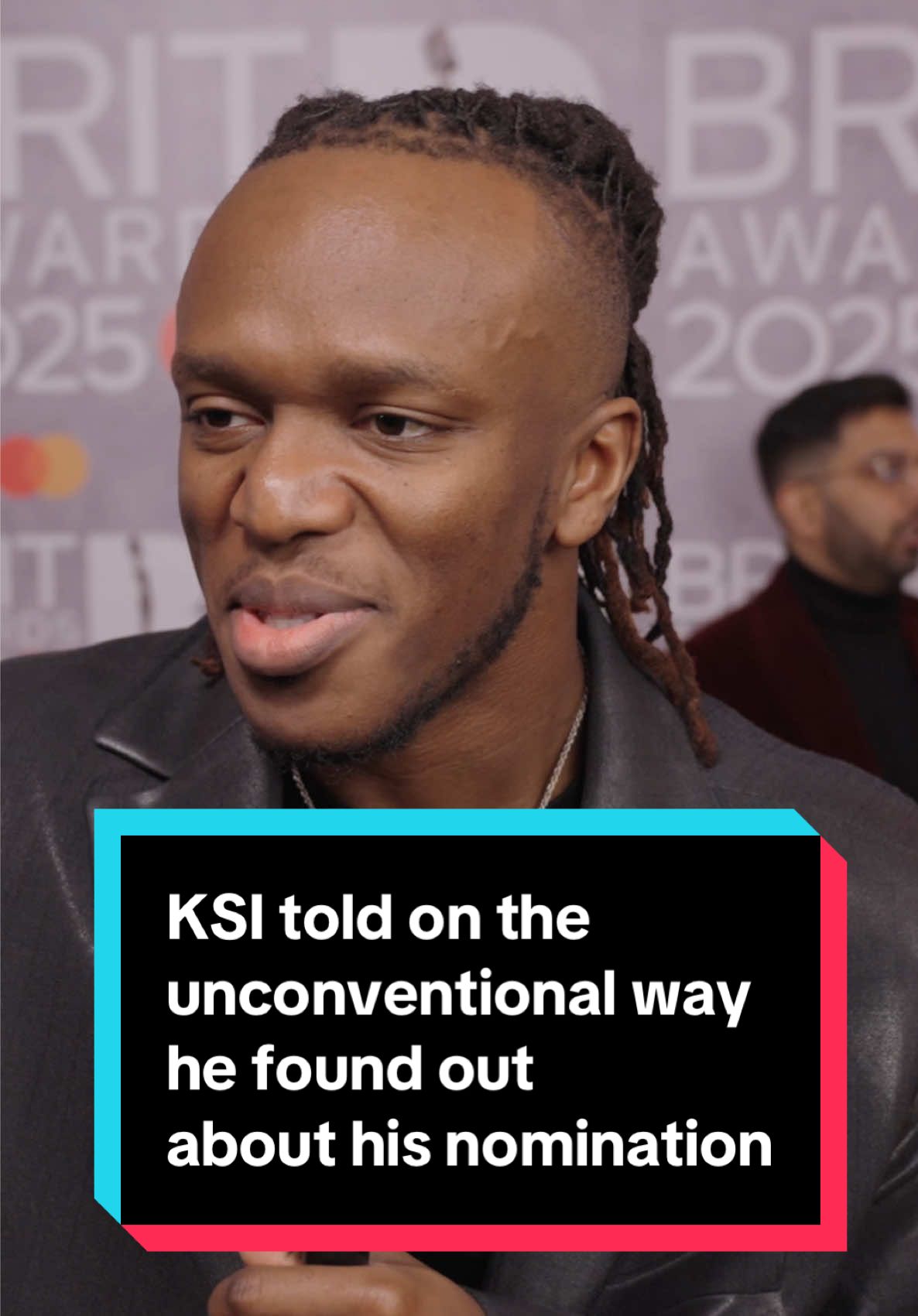 While on the BRITs red carpet, @KSI told us about the unconventional way he found out about his nomination… #BRITs2025 #KSI #music #fyp #foryoulage 