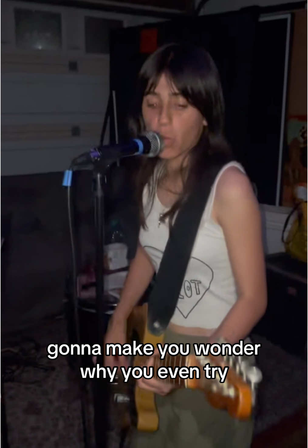hopping on the trend! #hardtimes #cover #bandsoftiktok #musicians #fyp #girlband #paramore 