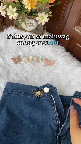 Butterfly waist buckle, kung maluwag suot mo ito na ang para sayo 😍 #fyp #waistbuckle #butterfly 