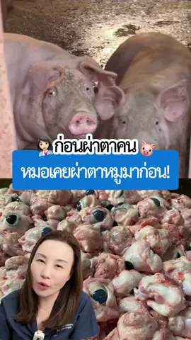 ทำไมหมู จึงเป็นอาจารย์ใหญ่ของจักษุแพทย์👩🏻‍⚕️ #จักษุแพทย์ #หมอสกาย #หมอตา #eyehealth #skyclinic #ความรู้ 