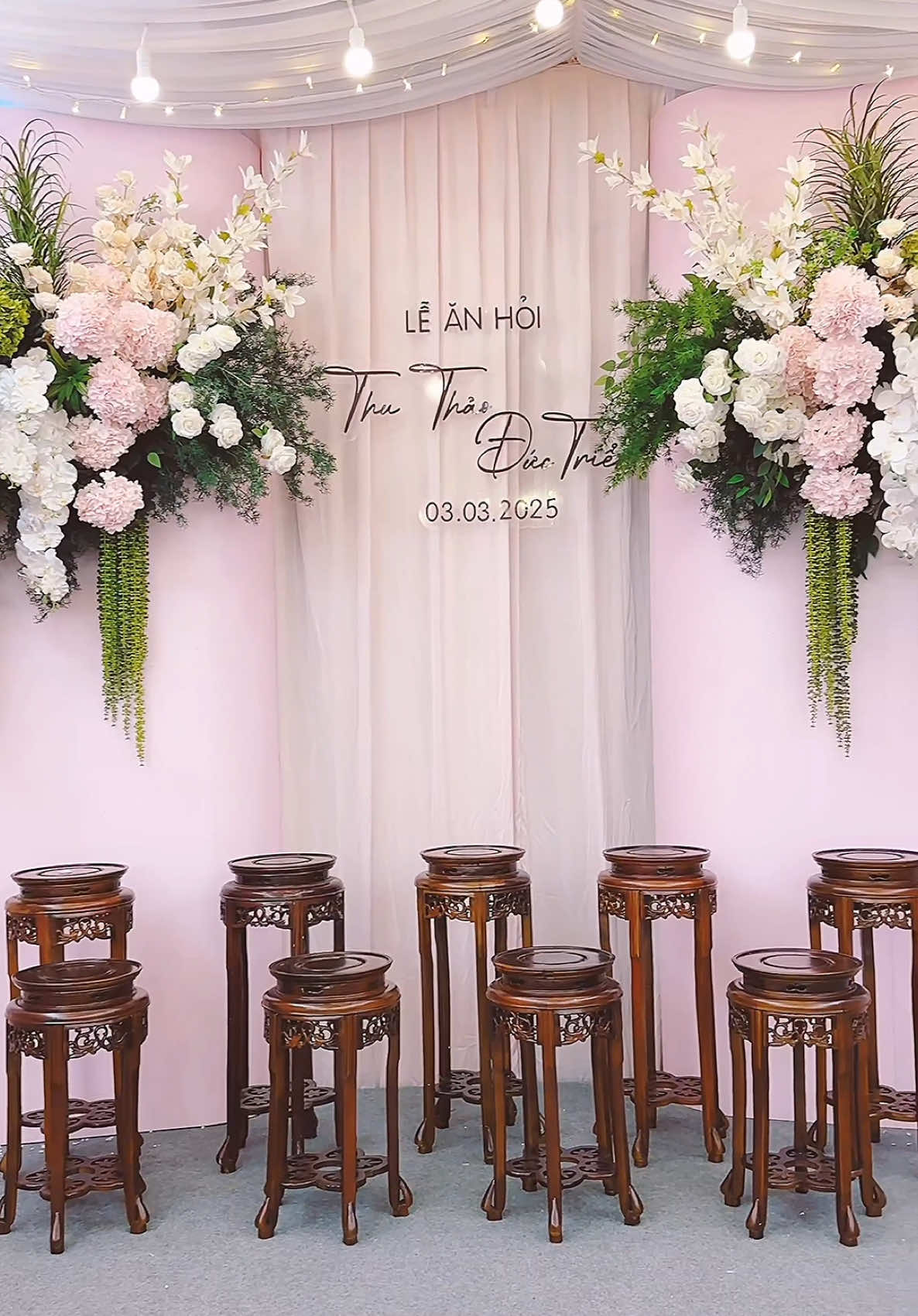 Đợt này dâu nhà em thích hồng lắm ạ 🌸🌸🌸  #rapcuoinamdinh #giatiencaocap #trap #mcdamcuoi #cuoihoitrongoi #weddingplanner #rapcuoidep #giatiendep #xuhuong #wedding #giatienhoasen #mc #xuhuongtiktok 
