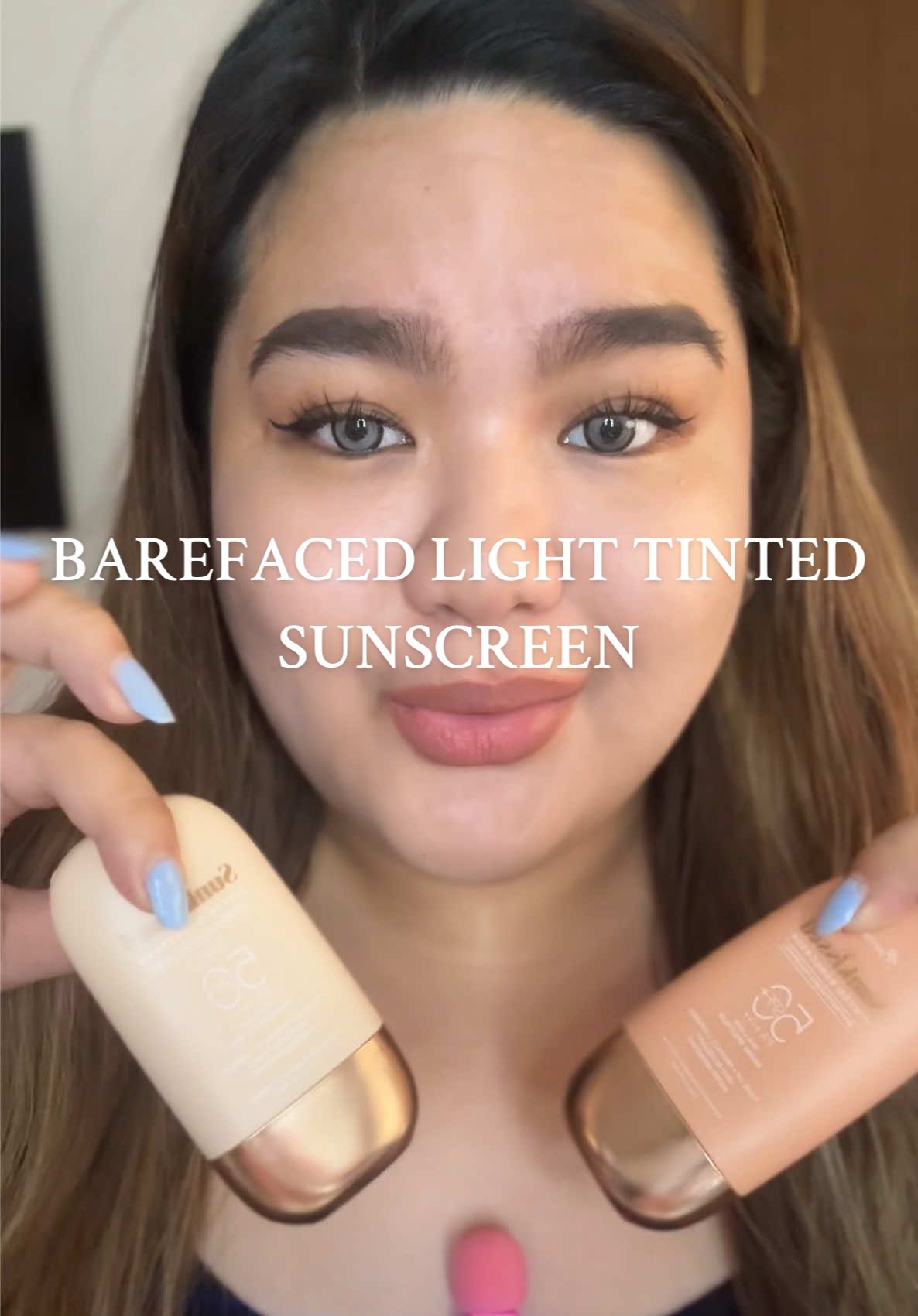 New barefaced tinted sunscreen light version! @The Simply HUE Corporation #barefacedph #barefacedtintedsunscreen #makeupph #beautyph #makeuptok #fyp 