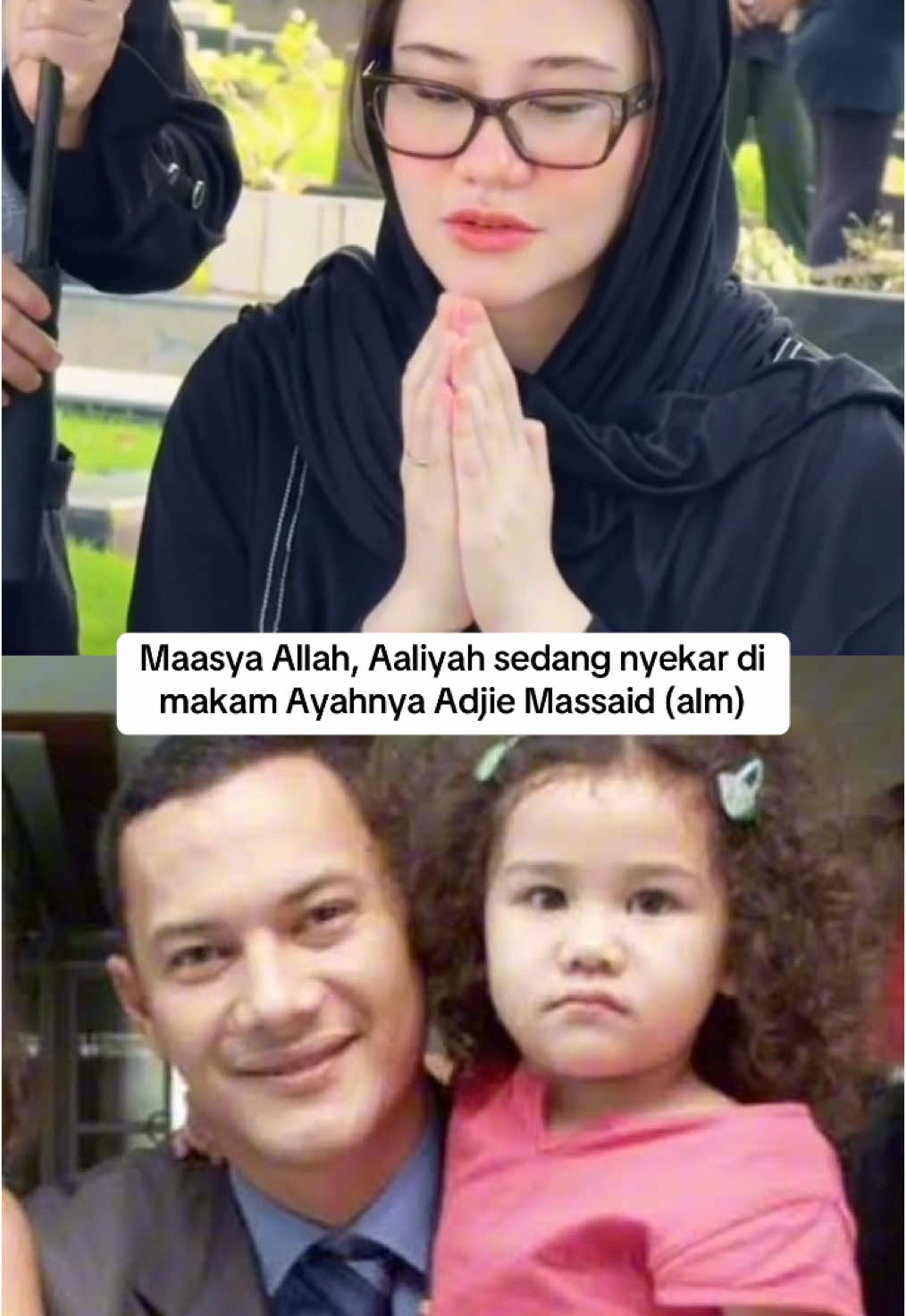 Salfok aaliyah bening banget yaa🥹🥰 #aaliyahmassaid #thoriqhalilintar #adjiemassaid #meninggal #orangtua #viral #dramatiktok 