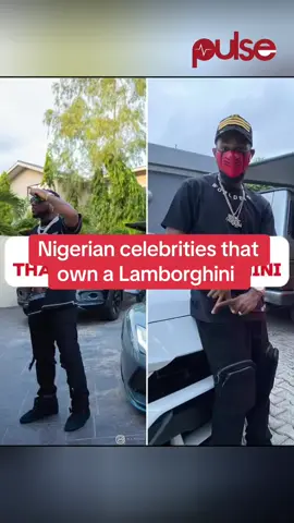 Nigerian celebrities that own a Lamborghini. Who else should be on the list? ⬇️⬇️ .  #pulsenigeria #tiktoknigeria #pulseceleb 
