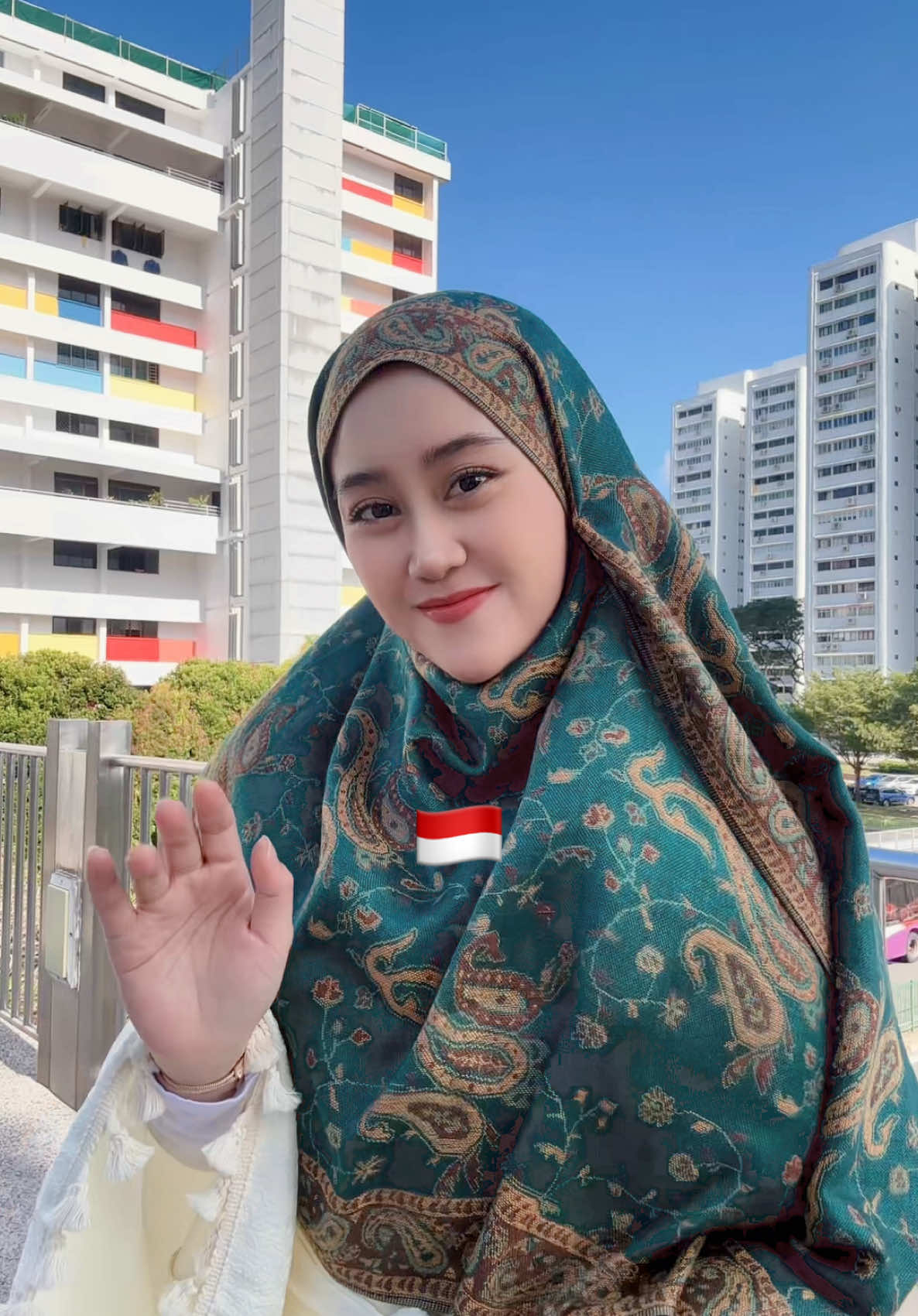 Ramadan Mubarak from Indonesia 🧕🇮🇩  #ramadanmubarak🌙 #ramadankareem #ramadan2025 #☪️ #muslim #alhamdulillah #masyaallahtabarakkallah #singaporelife #mixedcouple #mixmarriage #foryoupage #fyp 
