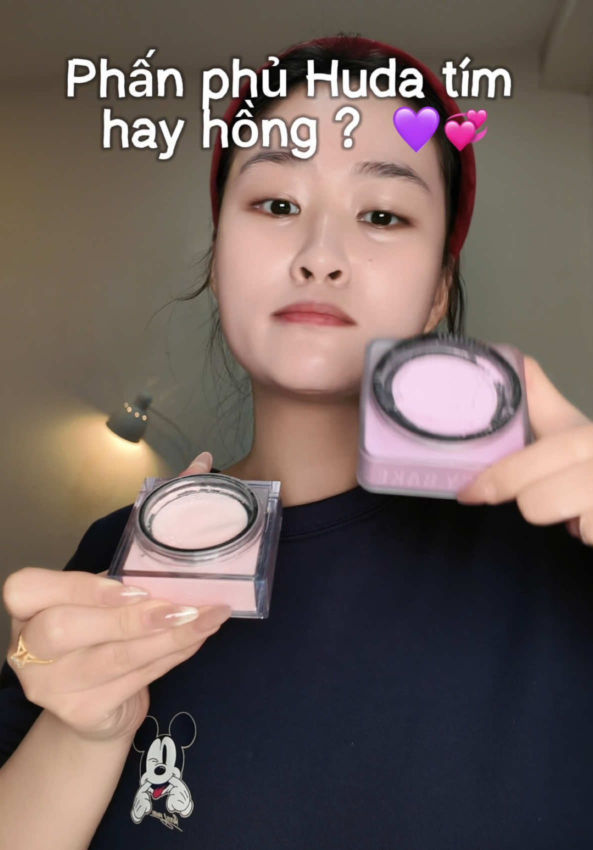 Nên chọn Huda tím 💜hay hồng💞 ?  🤔#rinabeauty #trending #trend #viralvideo #makeup #skincareroutine #viral #lamdepmoingay #beauty #reels #makeuptutorial #xuhuong #lamdep 