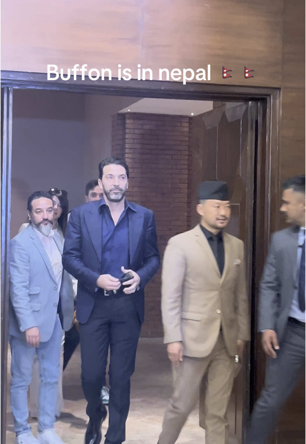 Buffon is in Nepal🇳🇵  Living legend of World football  Italian legend buffon #buffon #buffon🇮🇹 #italianfootball #italianfoodlover #nepalfootball #NepalFootball #ANFA #kpolicupfootballchampionship 