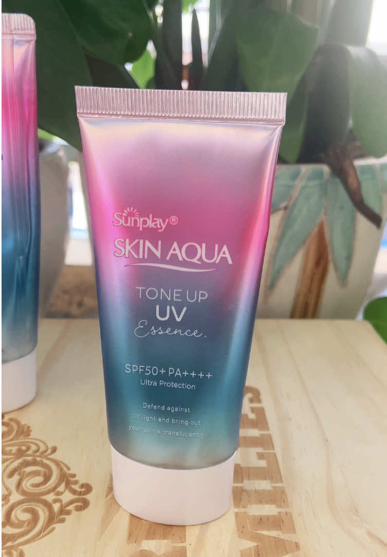Kem chống nắng nâng tone nhẹ, thấm nhanh vào da, chỉ số chống nắng cao#sunplay #skinaqua 