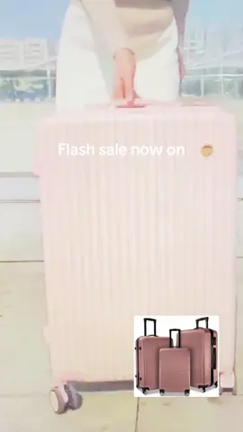 TANNESS 3 Pk Suitcase ABS Ha#fyp #foryou #tiktokshop 