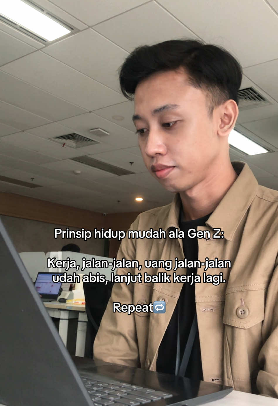 #PrinsipGenzi | Prinsip hidup mudah ala Gen Z #kerja #corporatelife #fyp #foryoupage #corporatetiktok #genz #genzi #mazzi #masgenzi 