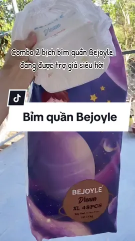 Combo 2 bịch bỉm quần Bejoyle cho bé , bỉm thì mềm mại giá thì quá hợp lý nè#bimchobe #bimquanchobe #bimbejoyle #bejoyle #mebimsua #beyeu #xuhuong 