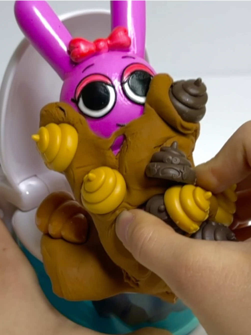 💩Satisfying with SPRUNKI Pinky Potty training Toy ASMR  #Toy #toyasmr #ReviewToys #asmrtoys #Sprunki #incredibox (*You can find the source of the effect sound on YouTube channel @tingtangtoy)