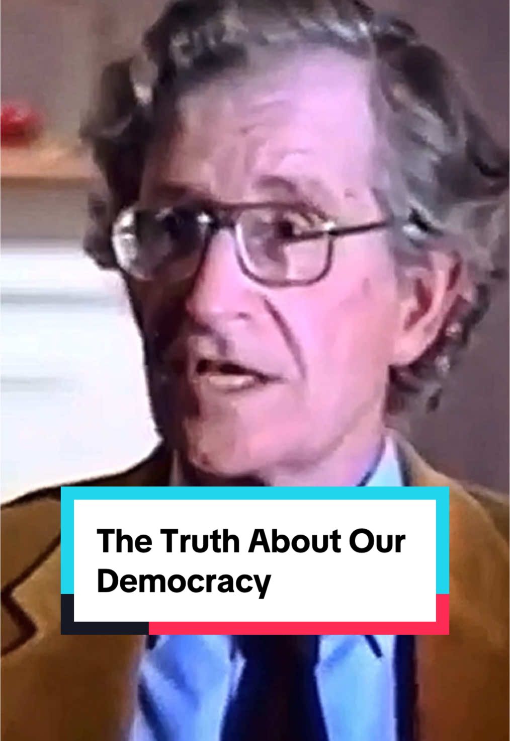 The Truth About Our Democracy | feat. Noam Chomsky | #chomsky #noamchomsky #edutok #education #philosophy #democrat #viral #trending #foryoupage 