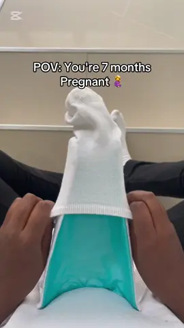 The baby bump is a lil too big🤰 #pregnancy #elderlycare #backpainrelief #backpain