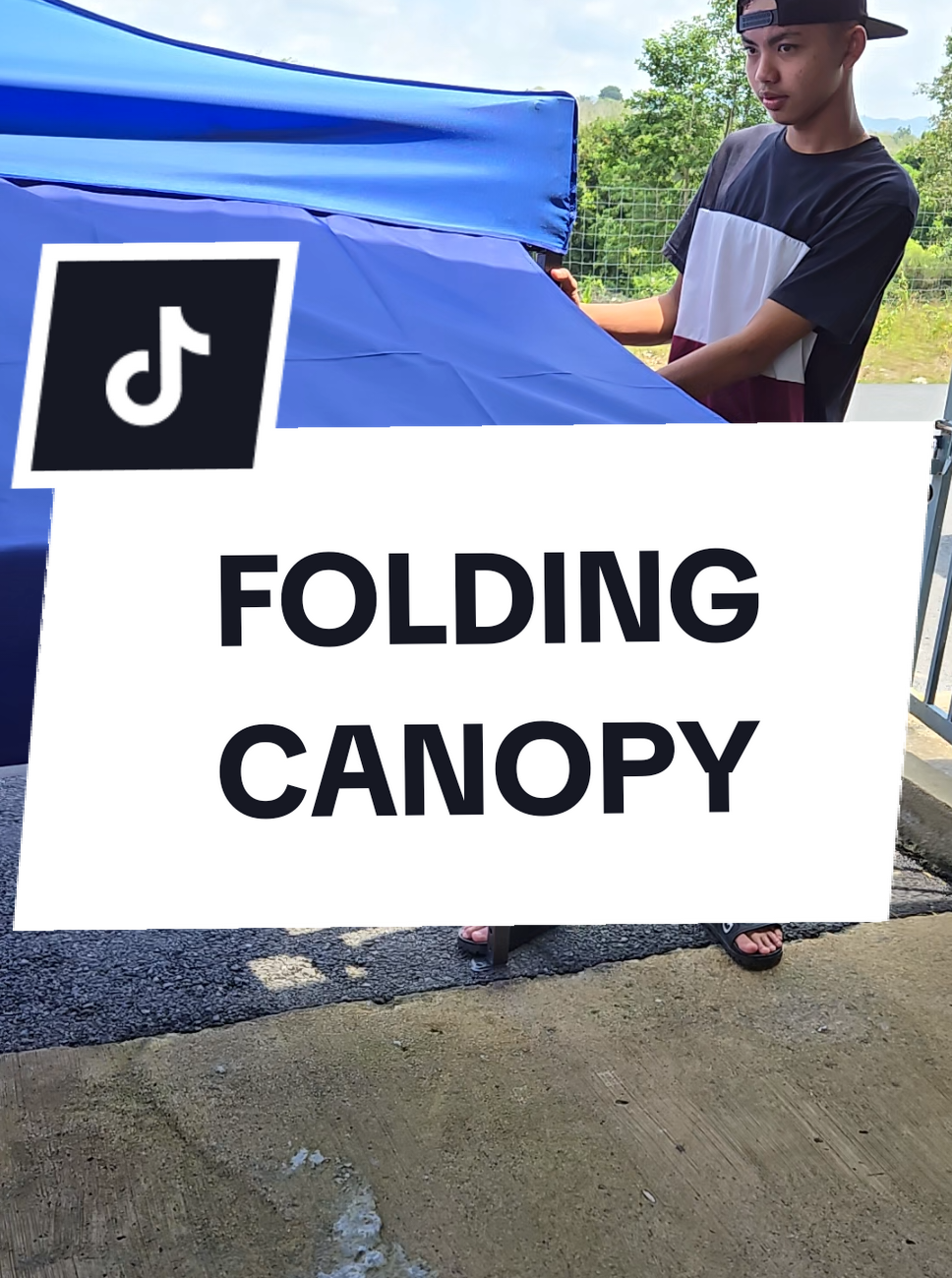FULL SET FOLDING CANOPY #folding #canopy #khemah #bazarramadan #pasarmalam #gerai #10×10 #awning 