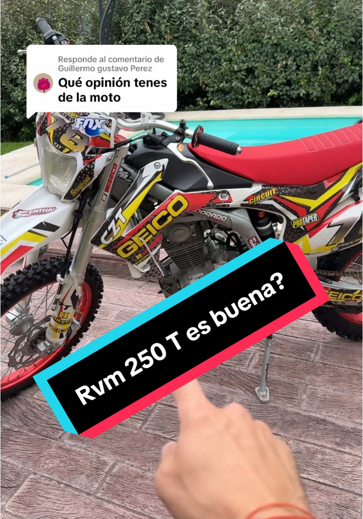 Respuesta a @Guillermo gustavo Perez #rvm #ktm #kove #enduro #cross #moto #rivales #motocicleta #dakar 