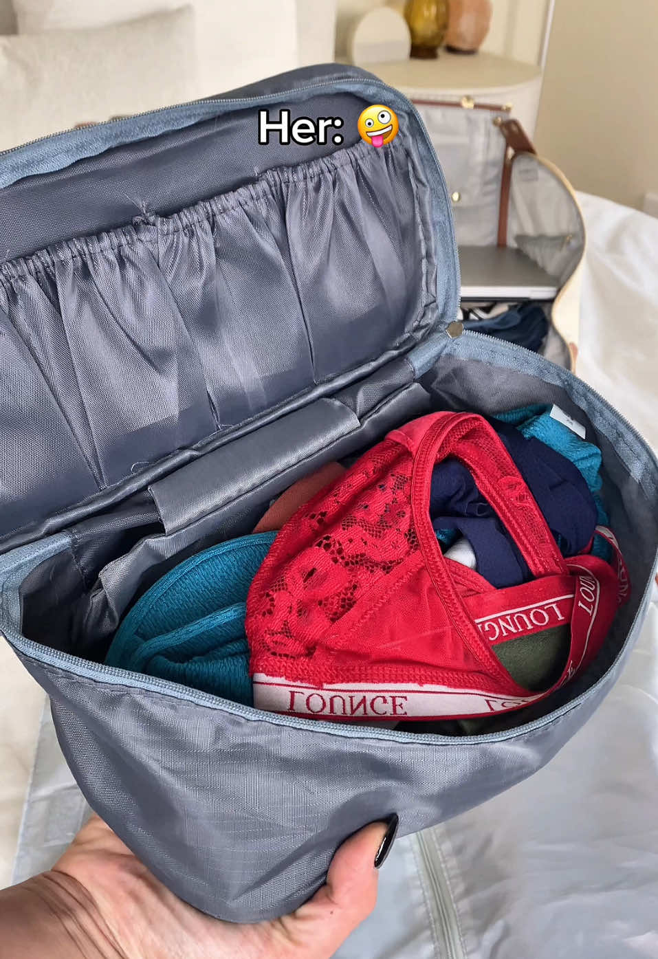 Anyone else packs thia much for a 2 day trip? 😂 #overpacker #overpacking #staycation #vacation #weekendtrip #airport #giftsforgirlfriend #travelessential #travelhack 