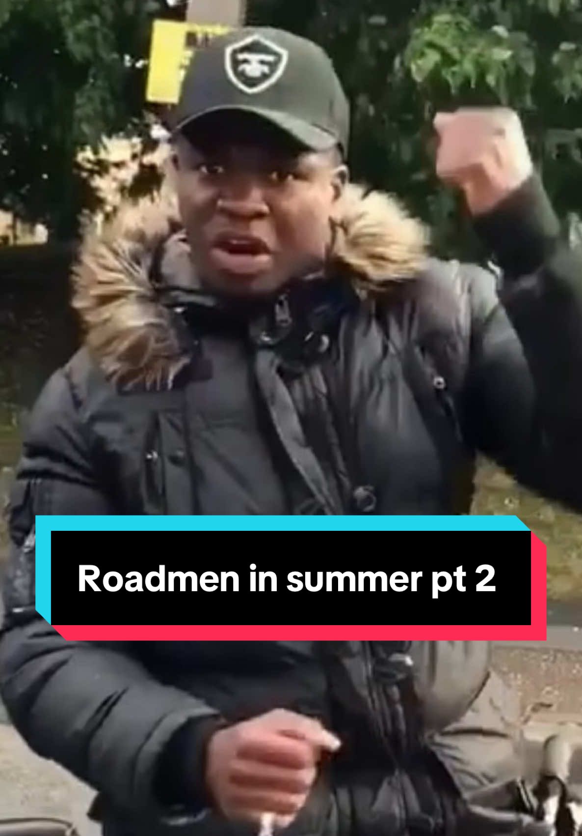 Roadmen during summer part 2 🤣 #fyp #foryou #haha #mansnothot #bigshaq #michaeldapaah #banter #roadman #hoodguys #skit 