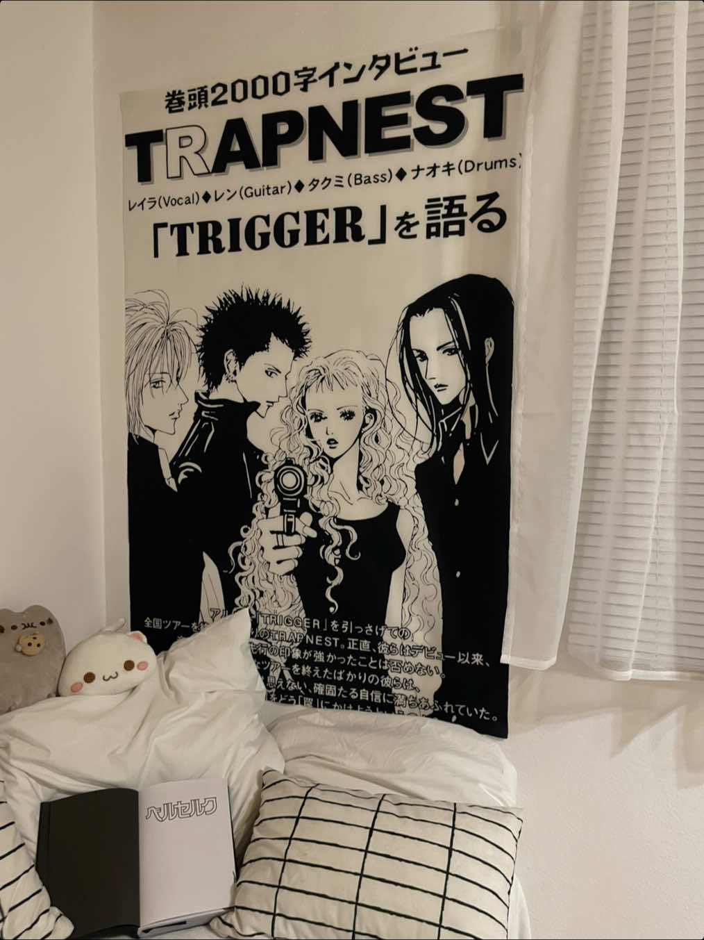 feeling like hachi rn                                                       #nana #nanaanime #nanamanga #community #viviennewestwood #reira #takumi #hachi #shoji #ren #nanaandren #cute #poster #aesthetic #blackandwhite #acubiaesthetic #roominspo #girl #fyp #fyyyyyy #viral 