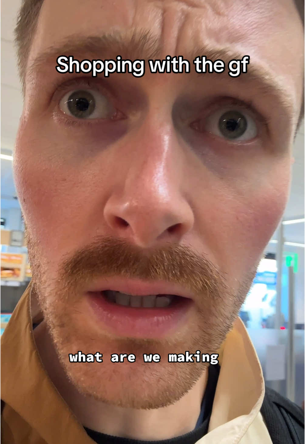 I’d love to be in the loop #bigshop #overstimulation #gf #relatable 